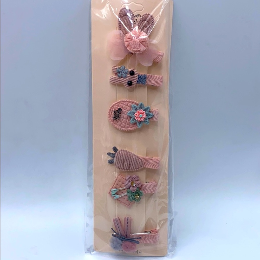 Girls cute hair clips